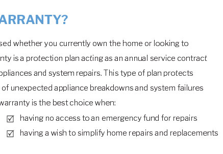 appliance warranty shawnee